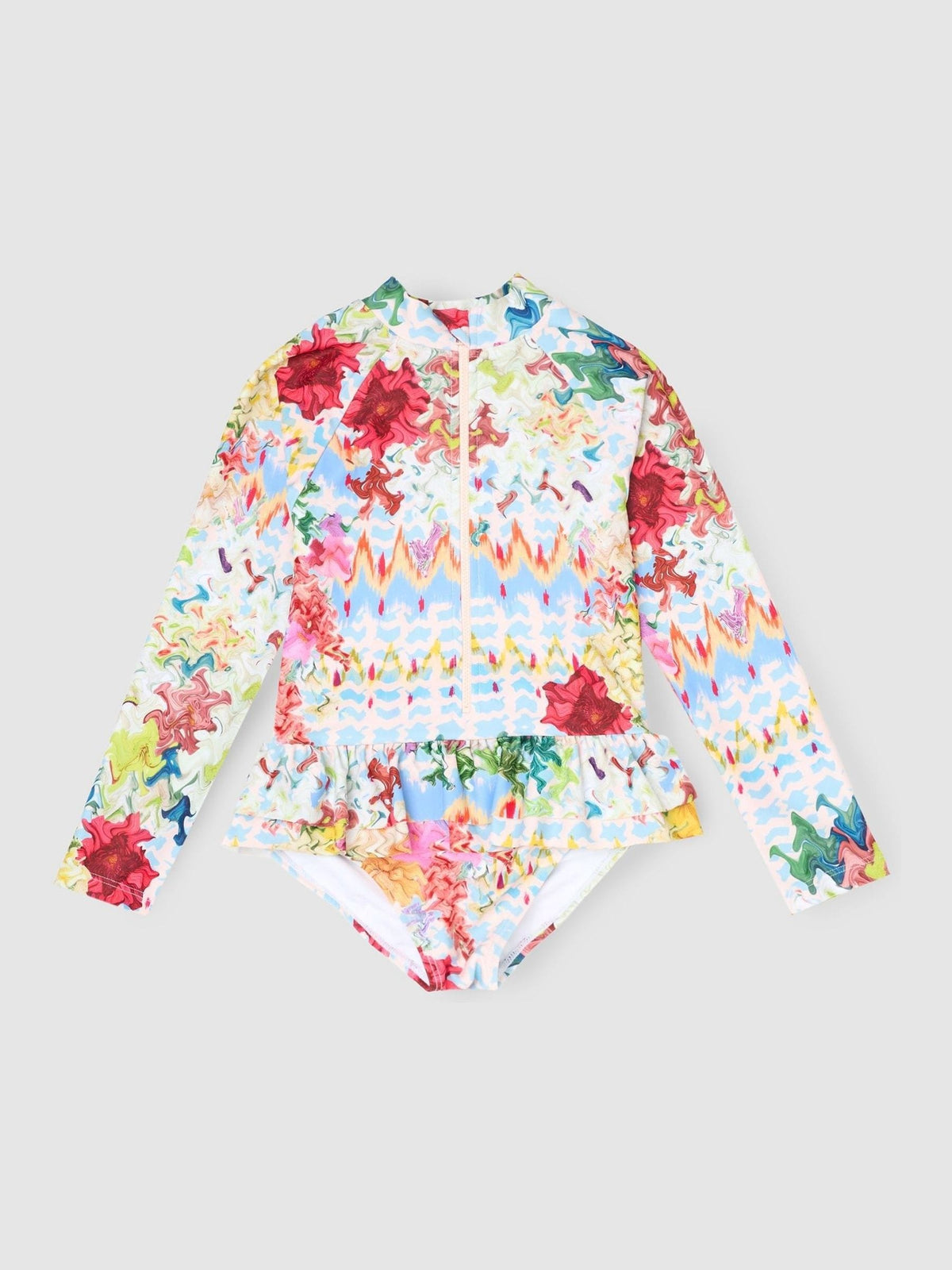 Dsiney Kidz - Angel & Rocket Cream Cove Sunsafe Long Sleeve Swimsuit image 3