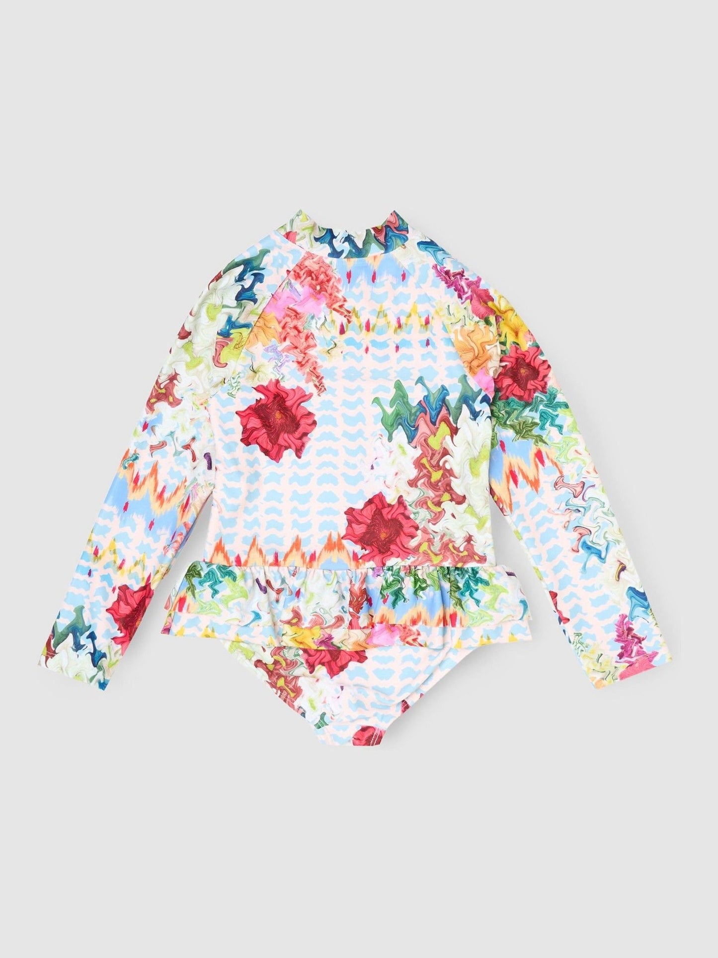 Dsiney Kidz - Angel & Rocket Cream Cove Sunsafe Long Sleeve Swimsuit image 4