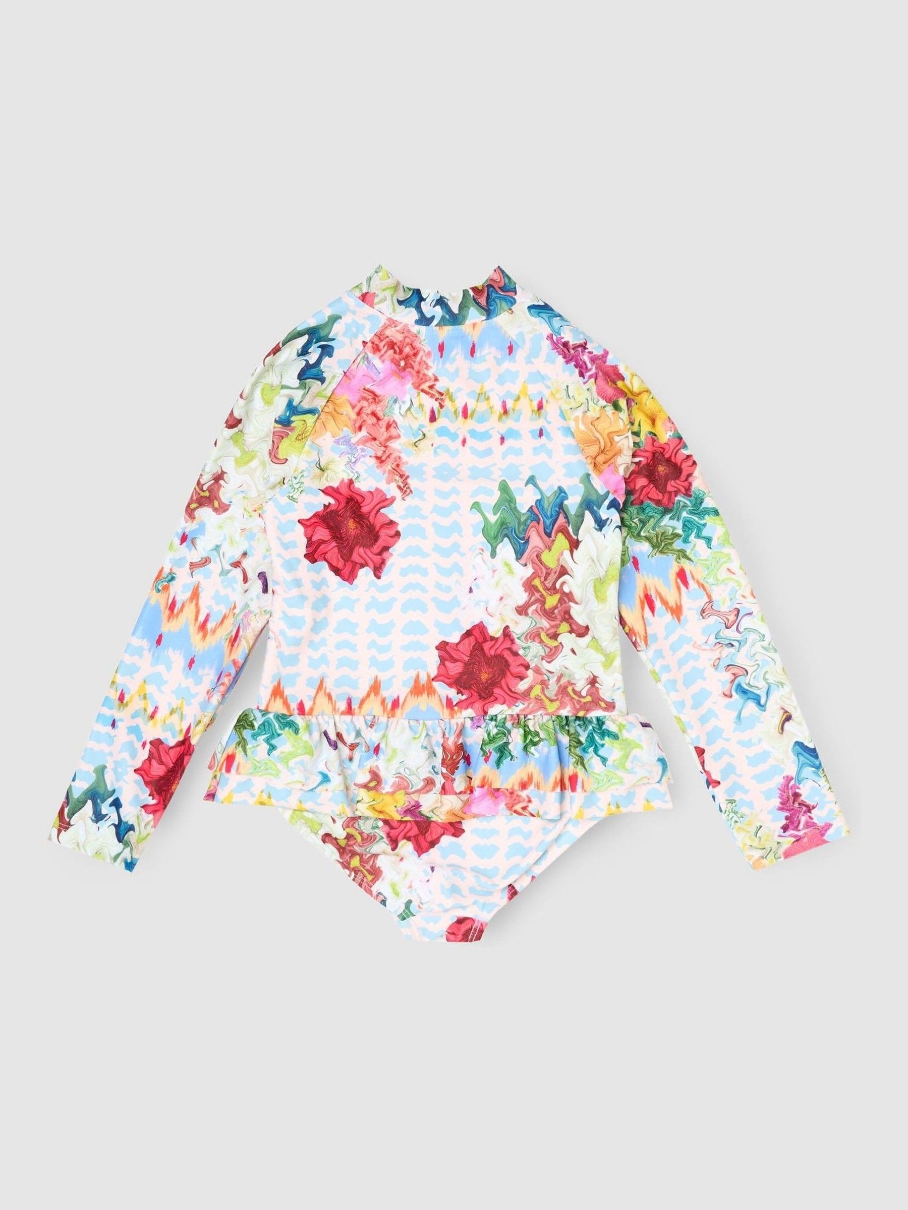 Dsiney Kidz - Angel & Rocket Cream Cove Sunsafe Long Sleeve Swimsuit image 4