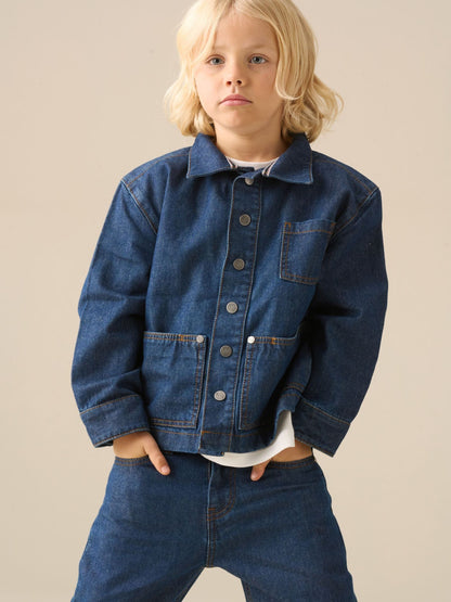 Dsiney Kidz - Angel & Rocket Blue Otis Indigo Denim Jacket image 4