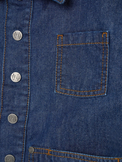Dsiney Kidz - Angel & Rocket Blue Otis Indigo Denim Jacket image 8