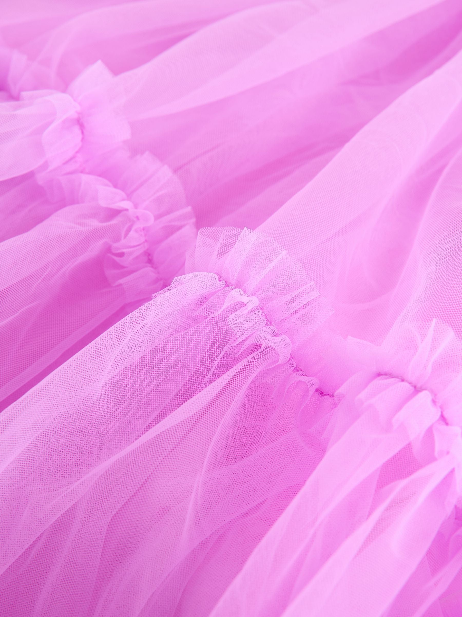 Purple Ruffle Tiered Party Dress (3-16yrs) image 7