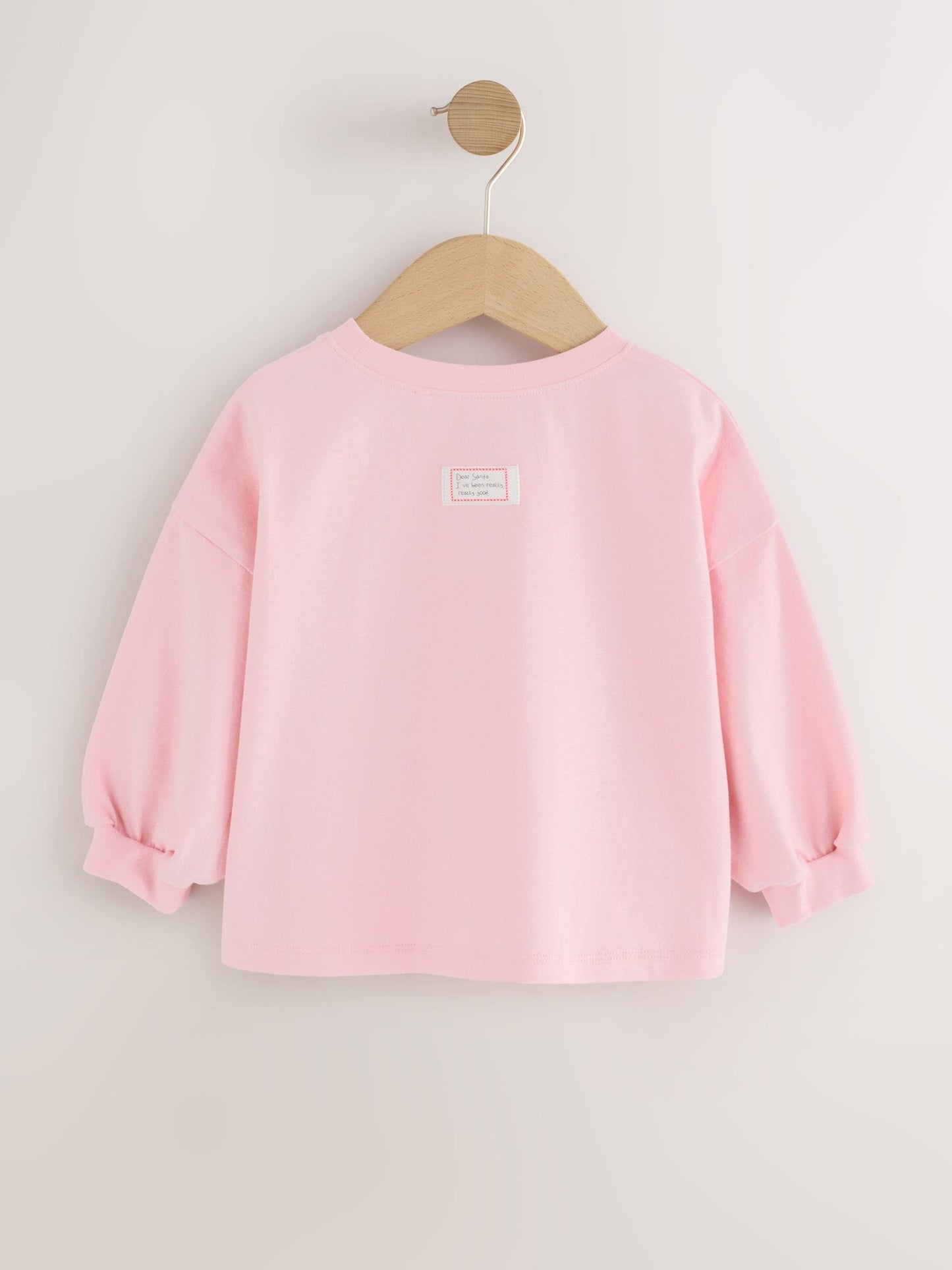 Dsiney Kidz - Light Pink Chistmas Applique Long Sleeve Top (3mths-7yrs) image 6