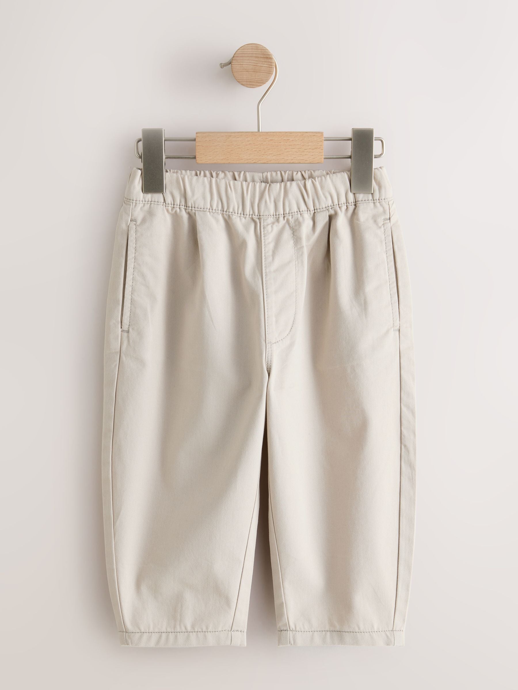 Neutral Barrel Pull On Trousers (3mths-7yrs) image 1