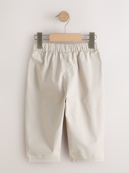 Neutral Barrel Pull On Trousers (3mths-7yrs) image 2