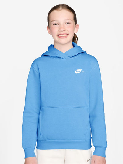 Dsiney Kidz - Nike Football Blue Club Fleece Pullover Hoodie image 1