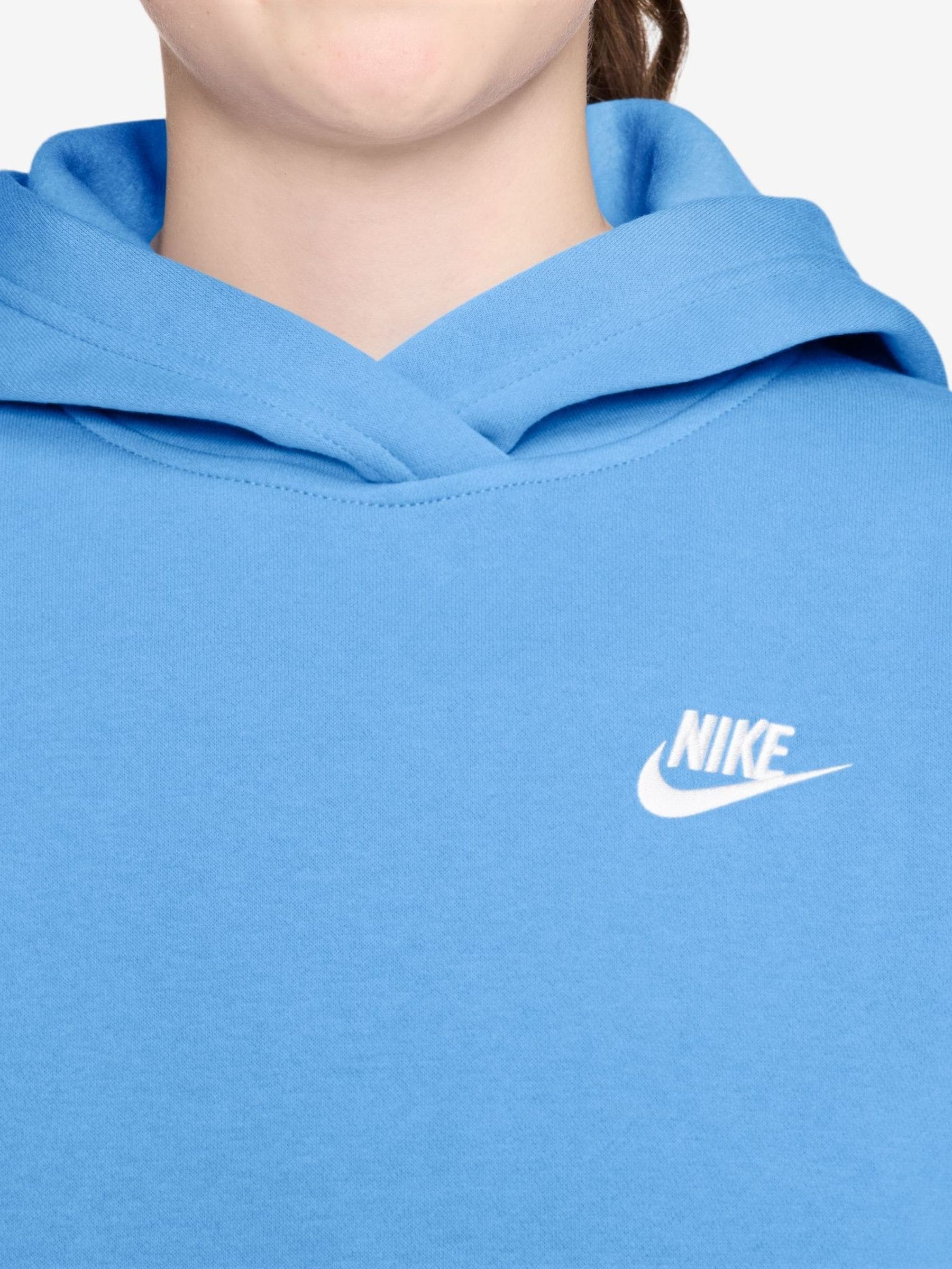 Dsiney Kidz - Nike Football Blue Club Fleece Pullover Hoodie image 2