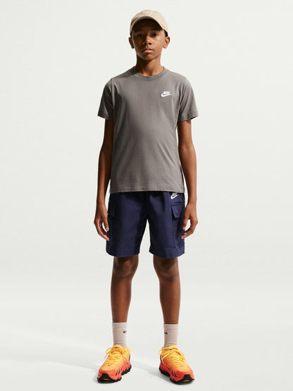 Dsiney Kidz - Nike Stone Grey Short Sleeve Club T-Shirt image 2
