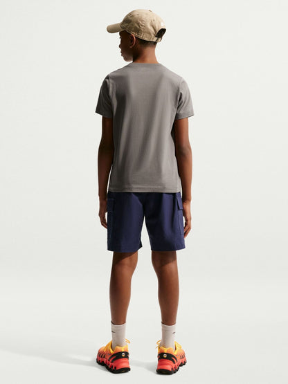 Dsiney Kidz - Nike Stone Grey Short Sleeve Club T-Shirt image 3