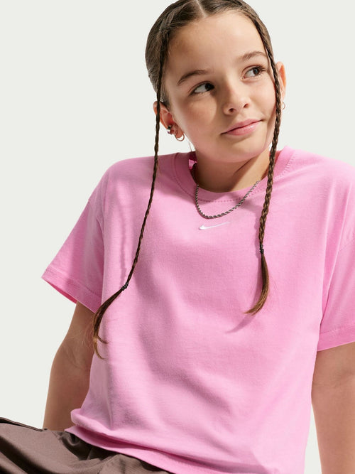 Dsiney Kidz - Nike Pink Rise Sportswear Boxy T-Shirt image 1