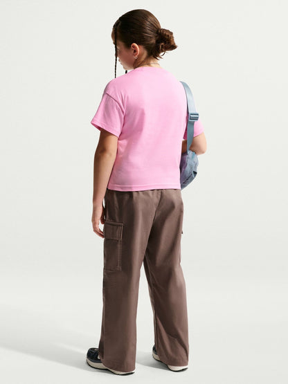 Dsiney Kidz - Nike Pink Rise Sportswear Boxy T-Shirt image 4