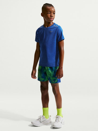 Dsiney Kidz - Nike Royal Blue Miler Dri-FIT Short Sleeve T-Shirt image 2