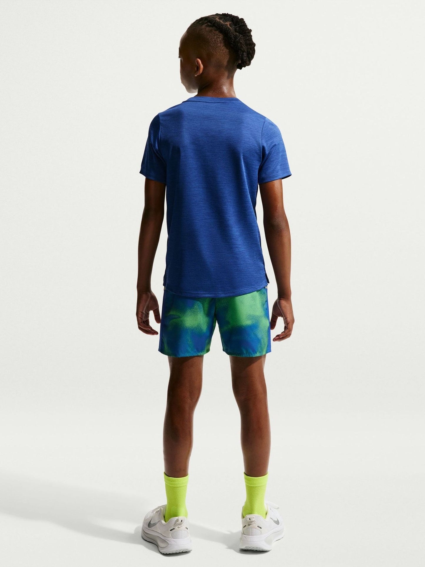 Dsiney Kidz - Nike Royal Blue Miler Dri-FIT Short Sleeve T-Shirt image 3