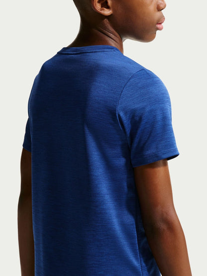 Dsiney Kidz - Nike Royal Blue Miler Dri-FIT Short Sleeve T-Shirt image 4