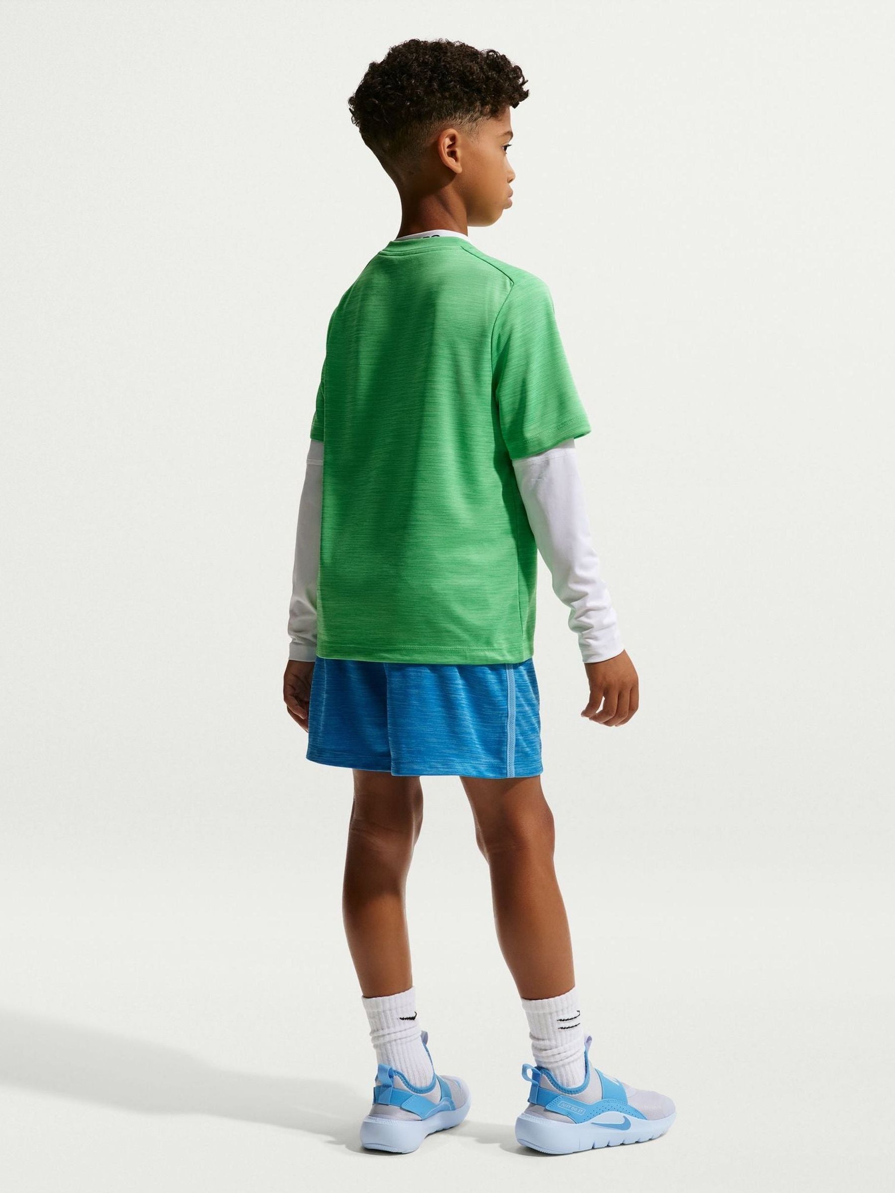 Dsiney Kidz - Nike Football Blue Multi Dri-FIT Shorts image 3