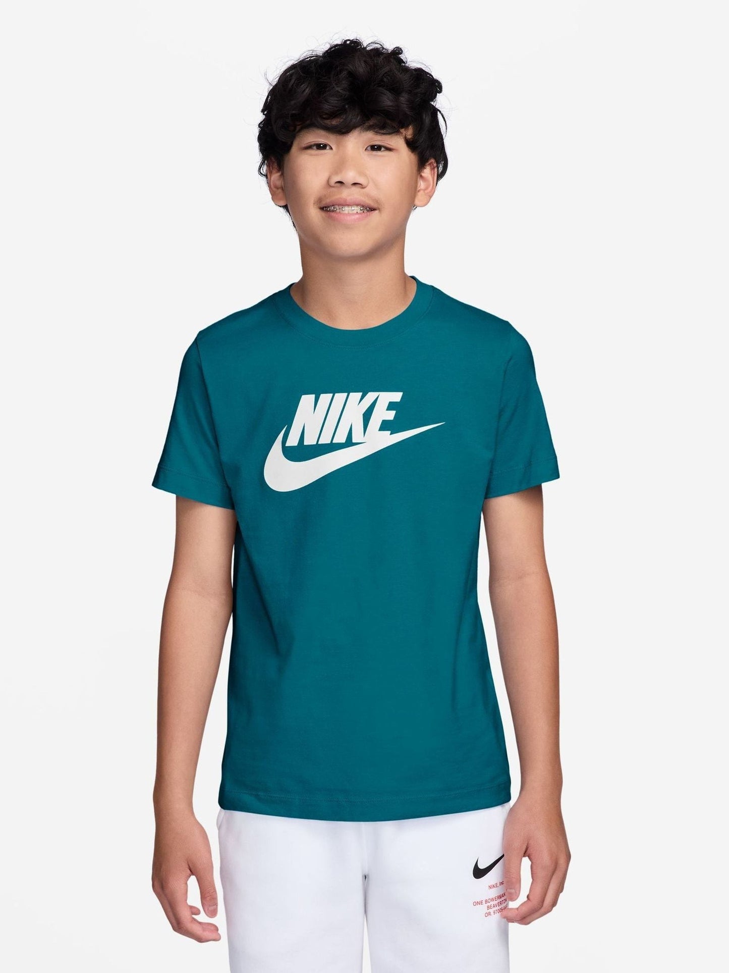 Dsiney Kidz - Nike Bright Spruce Green Futura HBR T-Shirt image 1