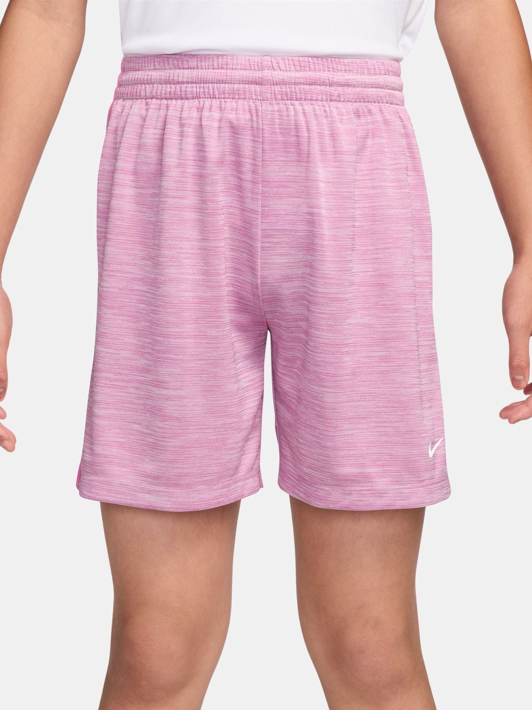 Dsiney Kidz - Nike Playful Pink Multi Dri-FIT Shorts image 1