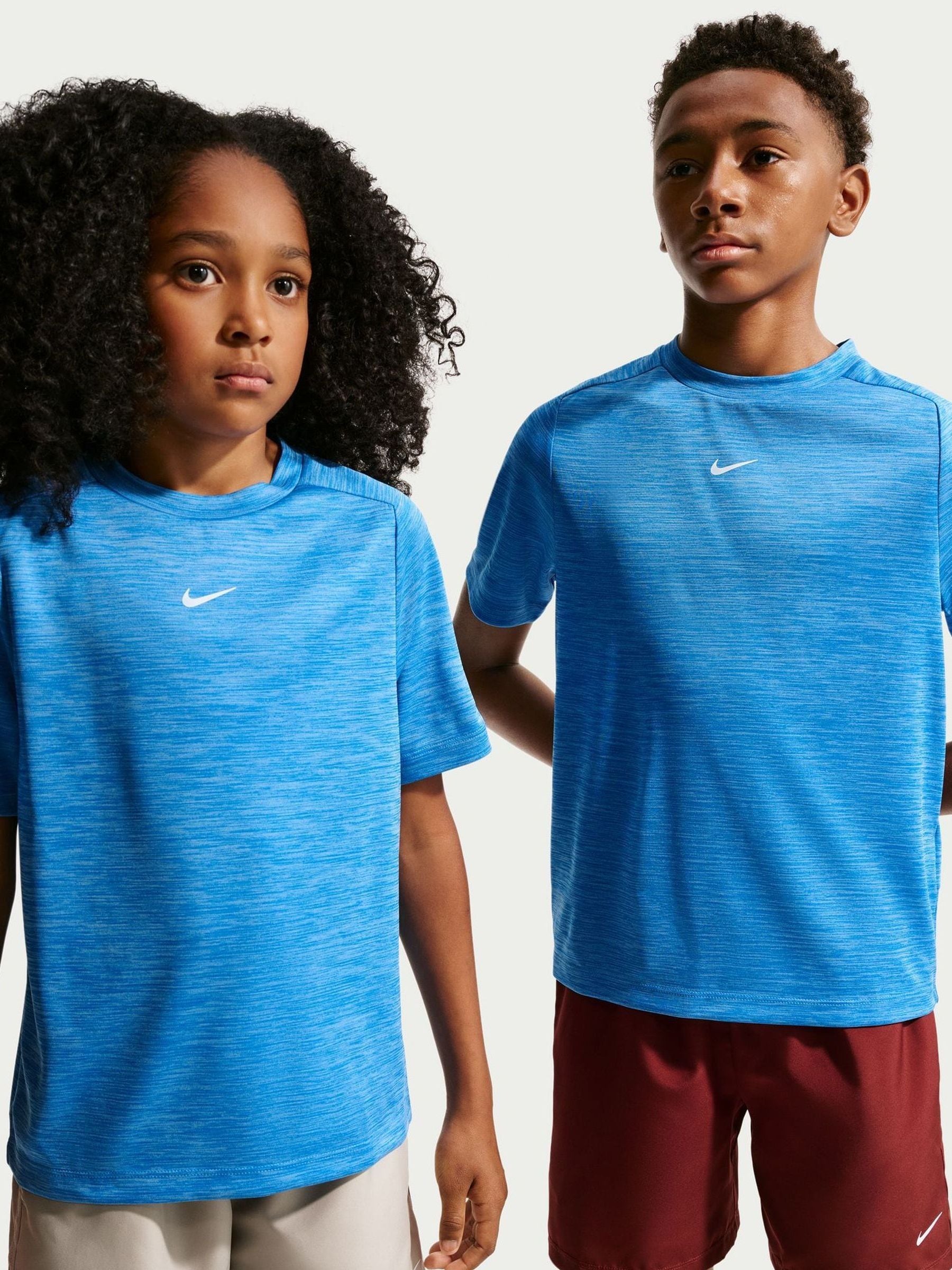 Dsiney Kidz - Nike Football Blue Multi Dri-FIT Short Sleeve T-Shirt image 4