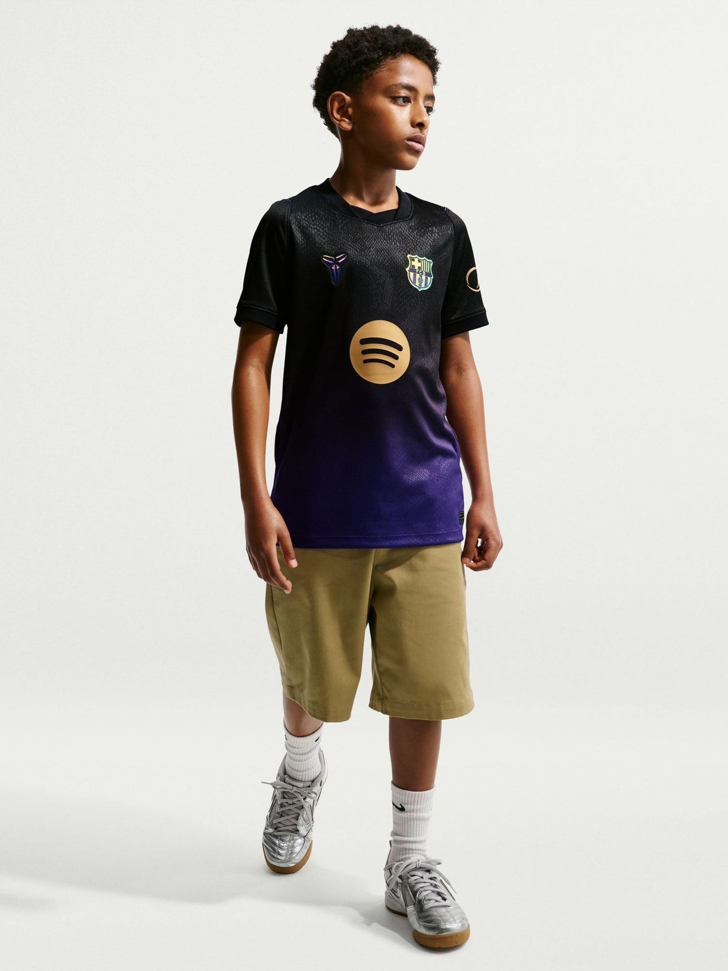 Dsiney Kidz - Nike Bold Berry FC Barcelona Youth Strike T-Shirt image 1