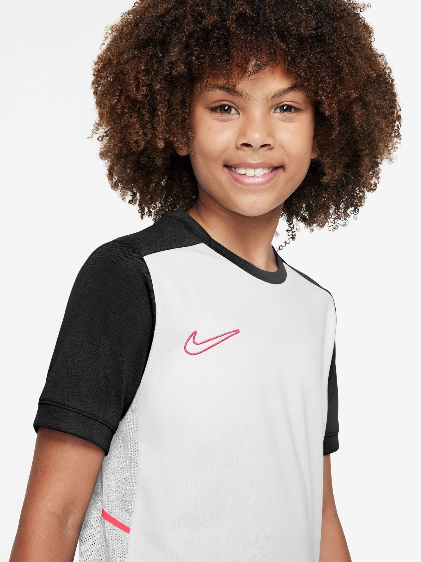 Dsiney Kidz - Nike White Academy Dri-FIT Football T-Shirt image 3