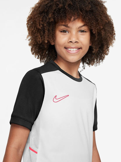 Dsiney Kidz - Nike White Academy Dri-FIT Football T-Shirt image 3