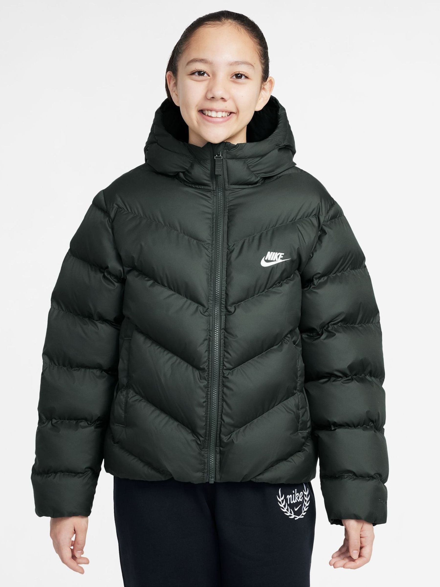 Dsiney Kidz - Nike Camo Green Padded Puffer Jacket image 1