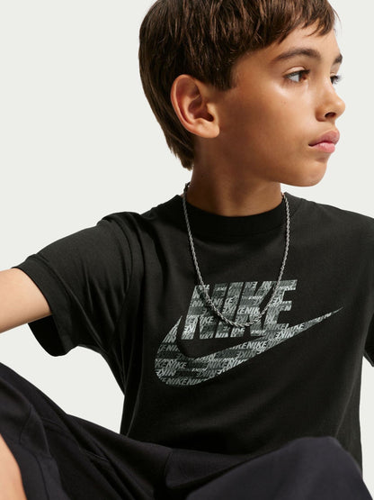 Dsiney Kidz - Nike Black Printed Club T-Shirt image 5
