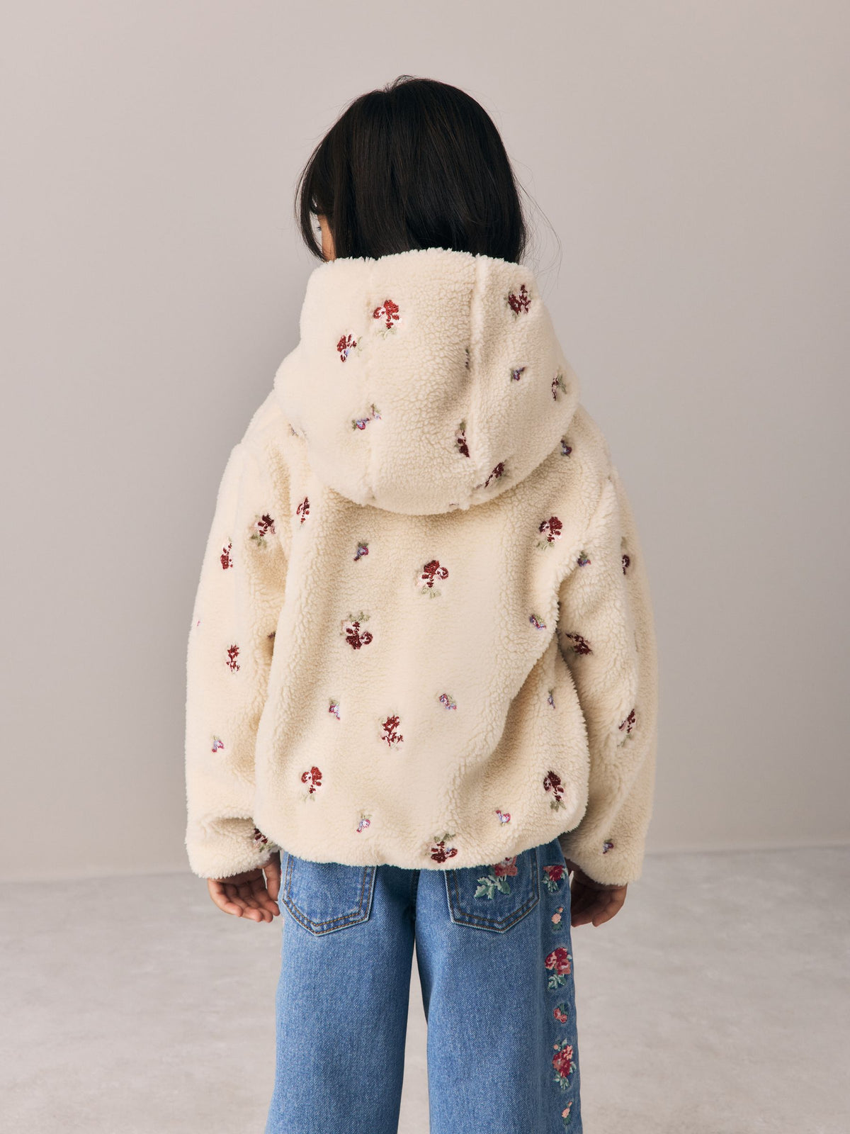 Dsiney Kidz - Laura Ashley Cream Embroided Fleece image 3