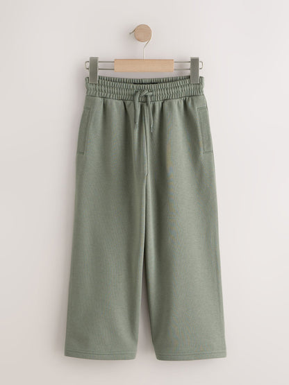 Dsiney Kidz - Brown/Khaki/Grey Wide Fit Joggers 3 Pack (3-16yrs) image 2