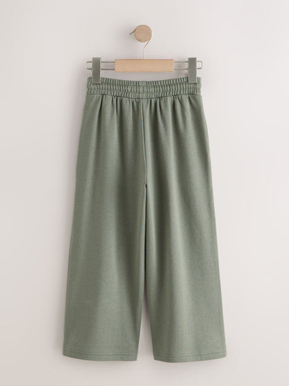 Dsiney Kidz - Brown/Khaki/Grey Wide Fit Joggers 3 Pack (3-16yrs) image 3