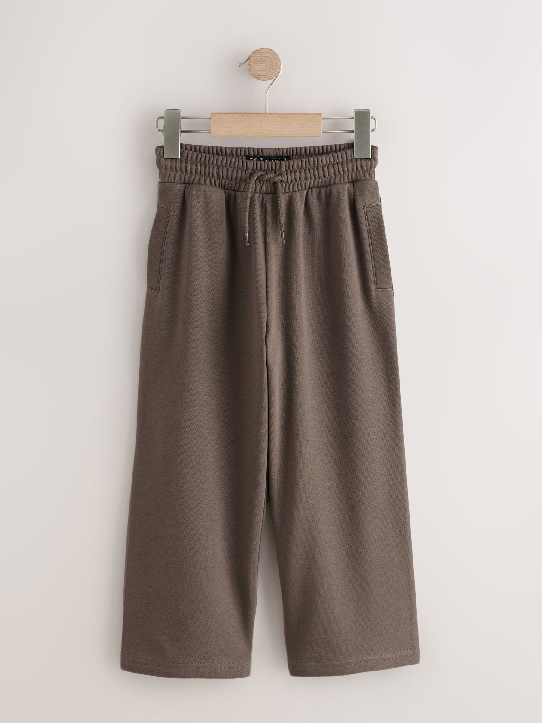 Dsiney Kidz - Brown/Khaki/Grey Wide Fit Joggers 3 Pack (3-16yrs) image 5