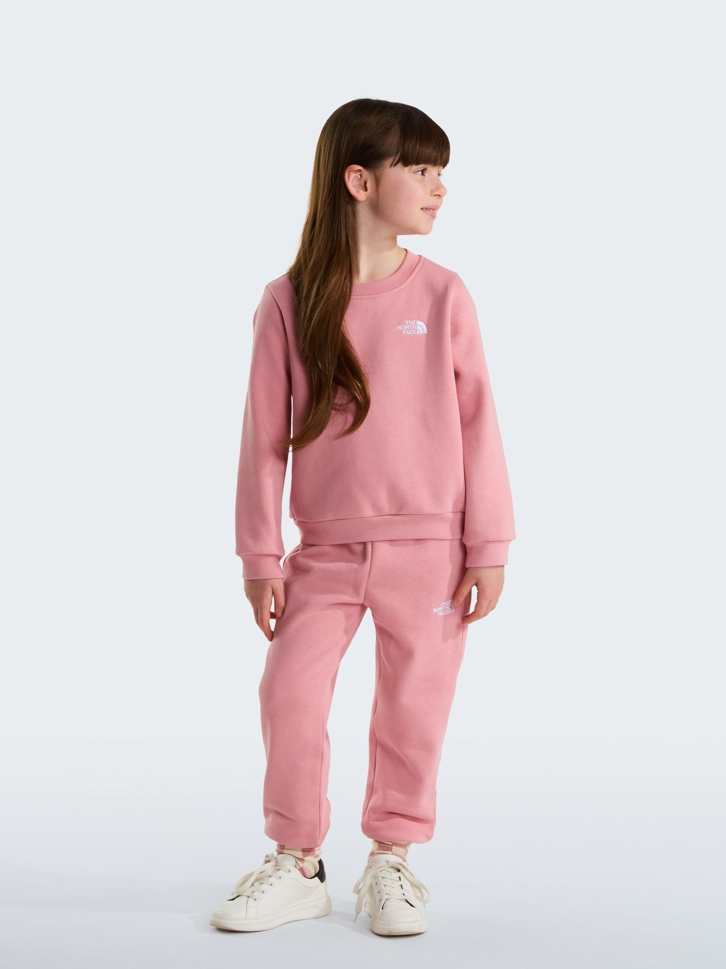 Dsiney Kidz - The North Face Pink Evolution Simple Dome Sweat Top & Joggers Set image 2