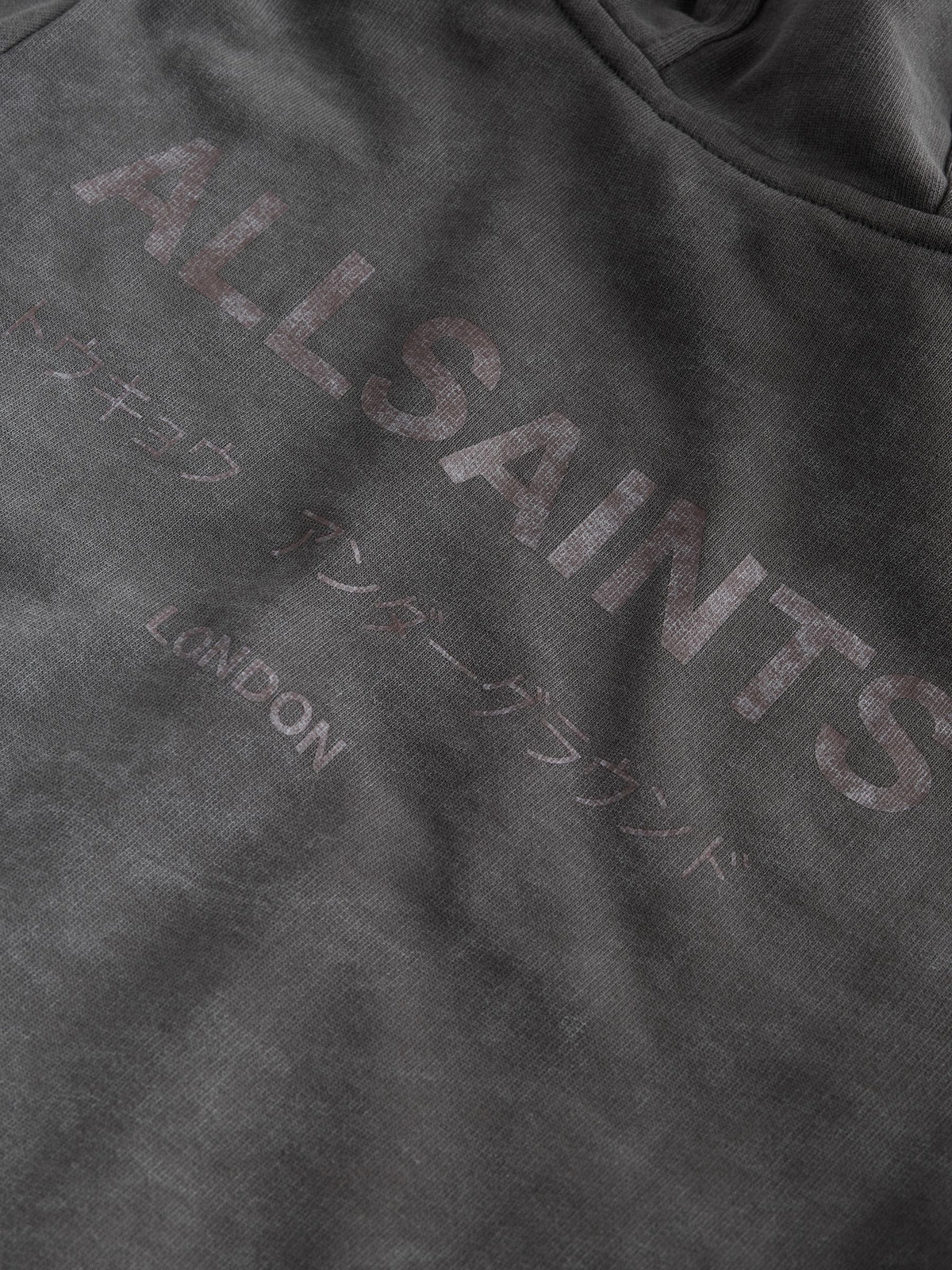 smALLSAINTS Charcoal Grey Underground Oversized Pullover Hoodie - image 10