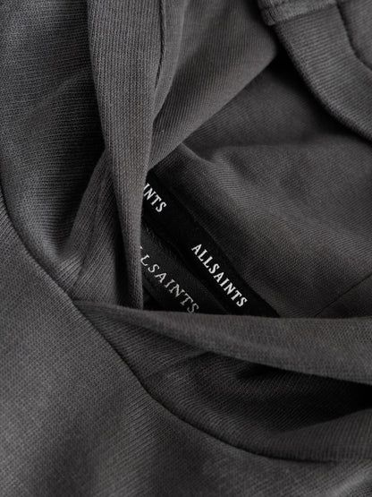 smALLSAINTS Charcoal Grey Underground Oversized Pullover Hoodie - image 11