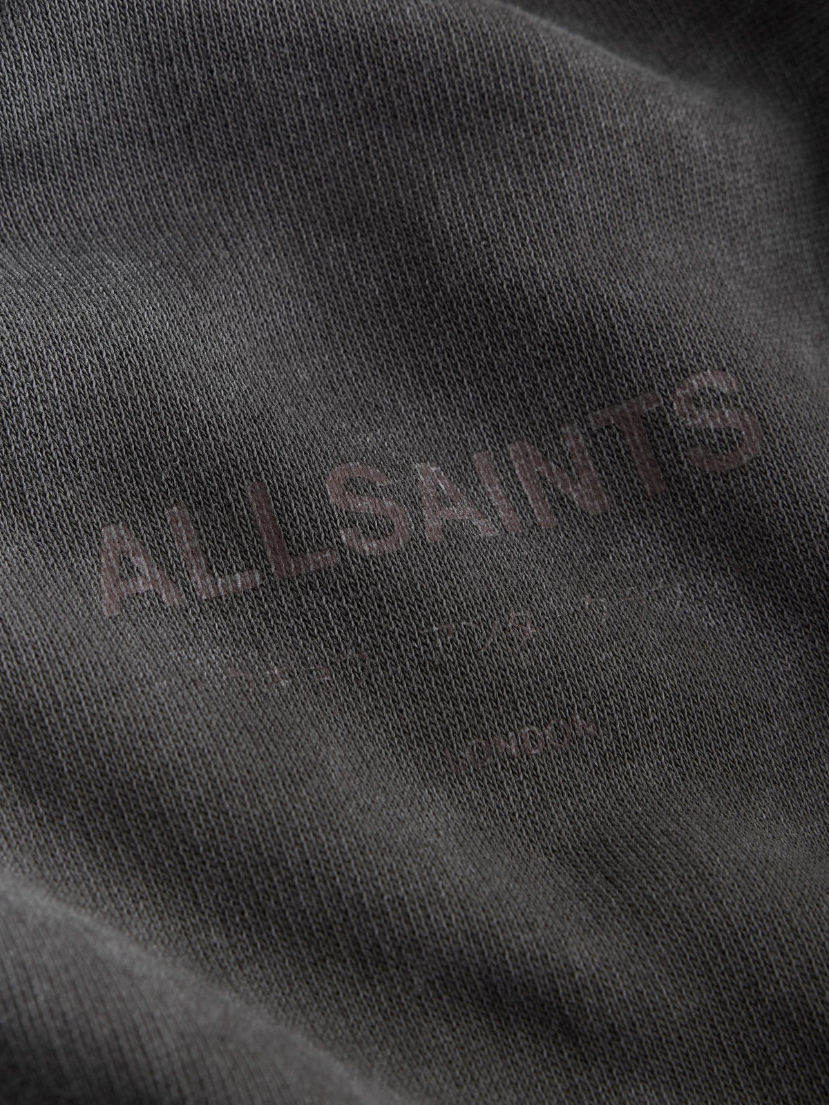 smALLSAINTS Charcoal Grey Underground Oversized Pullover Hoodie - image 8