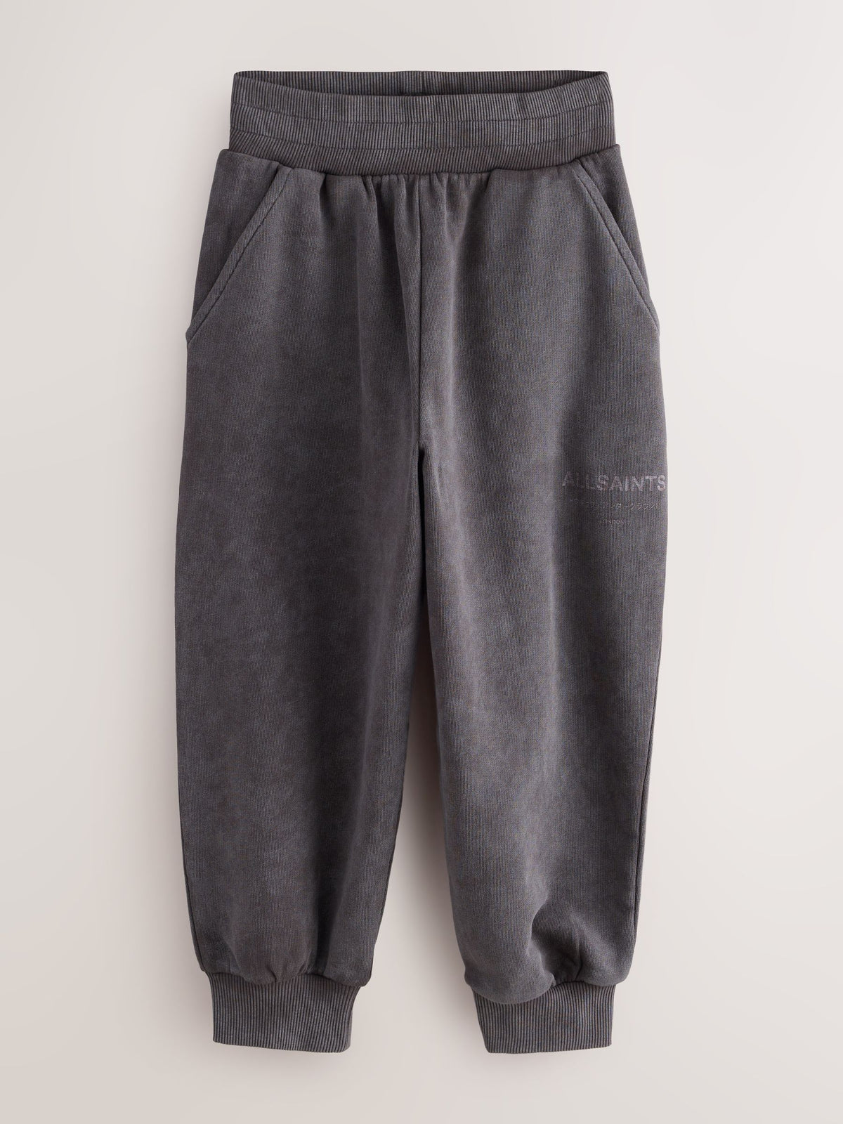 smALLSAINTS Charcoal Grey Underground Barrel Leg Joggers - image 7