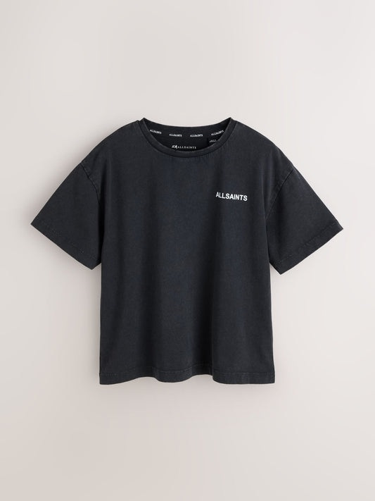 smALLSAINTS Washed Grey/Black Logo Crew Relaxed T-Shirts 3 Pack - image 2