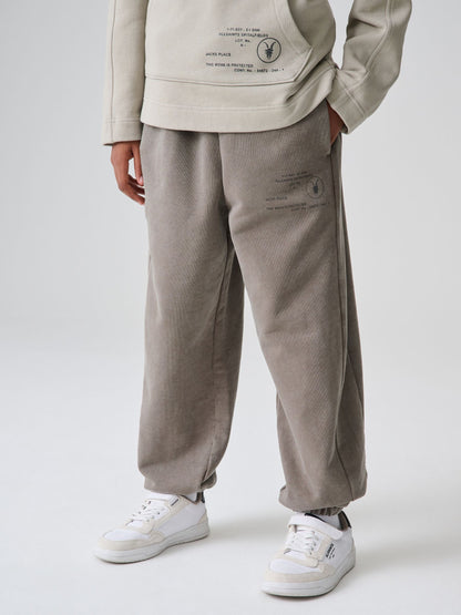 smALLSAINTS Stone Stamp Oversized Hoodie and Joggers Set - image 2