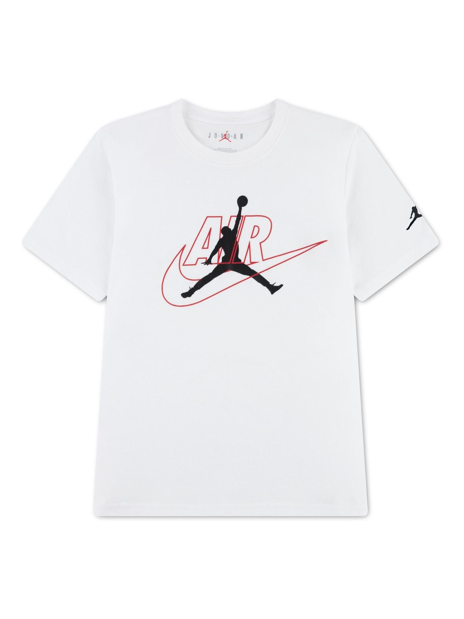 Dsiney Kidz - Jordan White Air Swoosh Fleece T-Shirt image 1