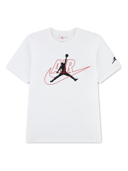 Dsiney Kidz - Jordan White Air Swoosh Fleece T-Shirt image 1