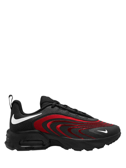 Nike Black/University Red Youth Air Max Fire Trainers image 1