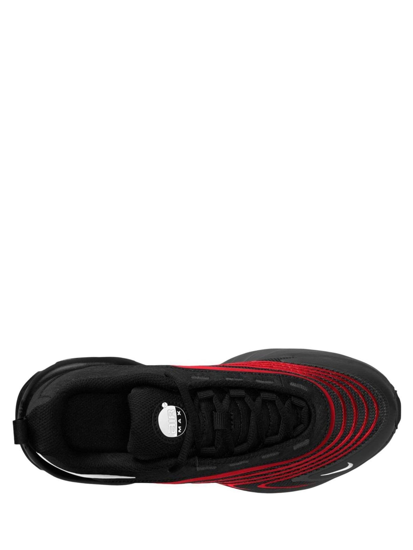 Nike Black/University Red Youth Air Max Fire Trainers image 3