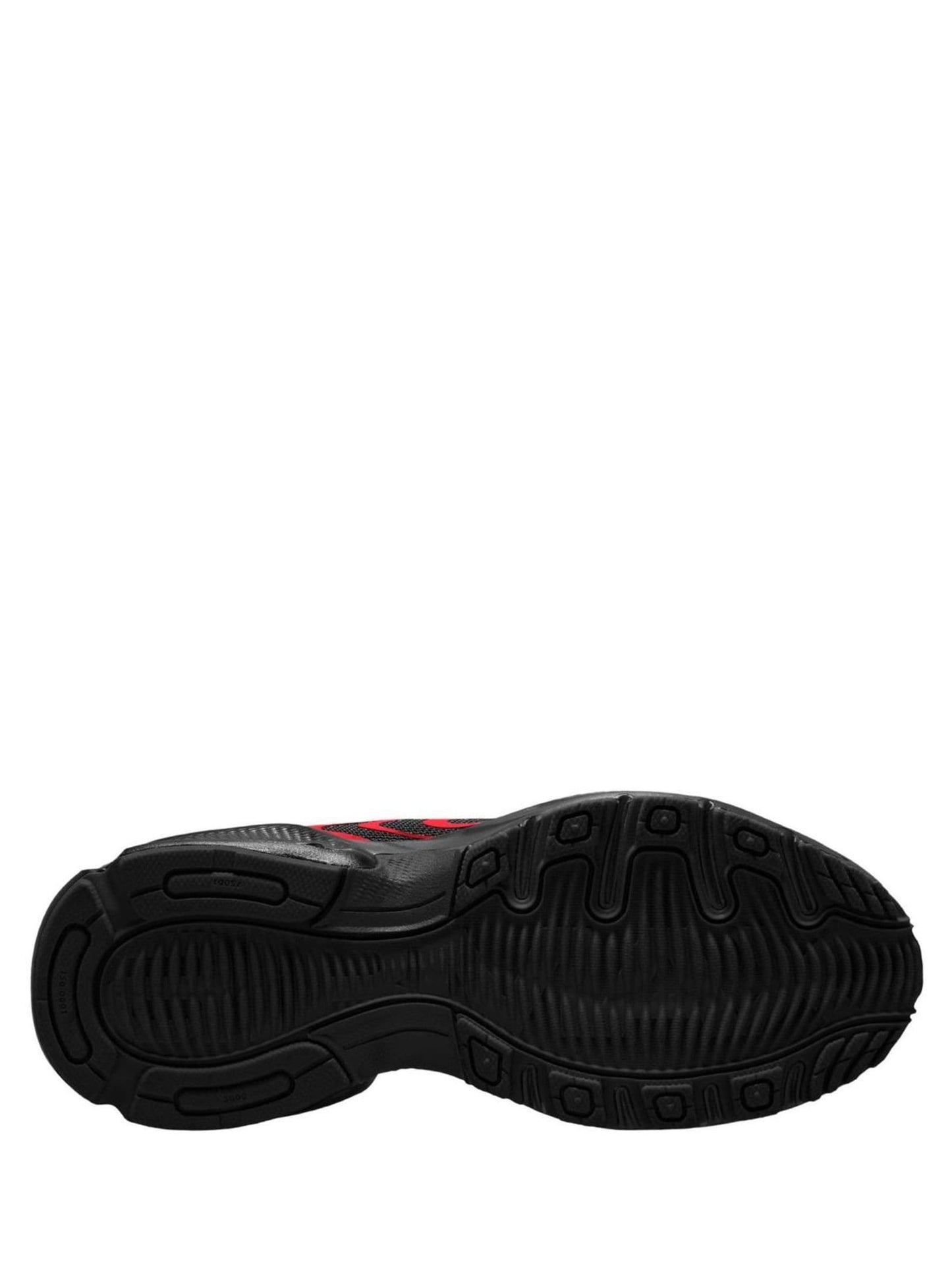 Nike Black/University Red Youth Air Max Fire Trainers image 4