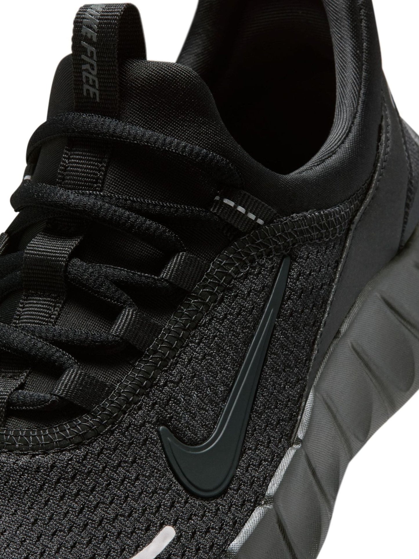 Nike Black Youth Free Ride Trainers image 6