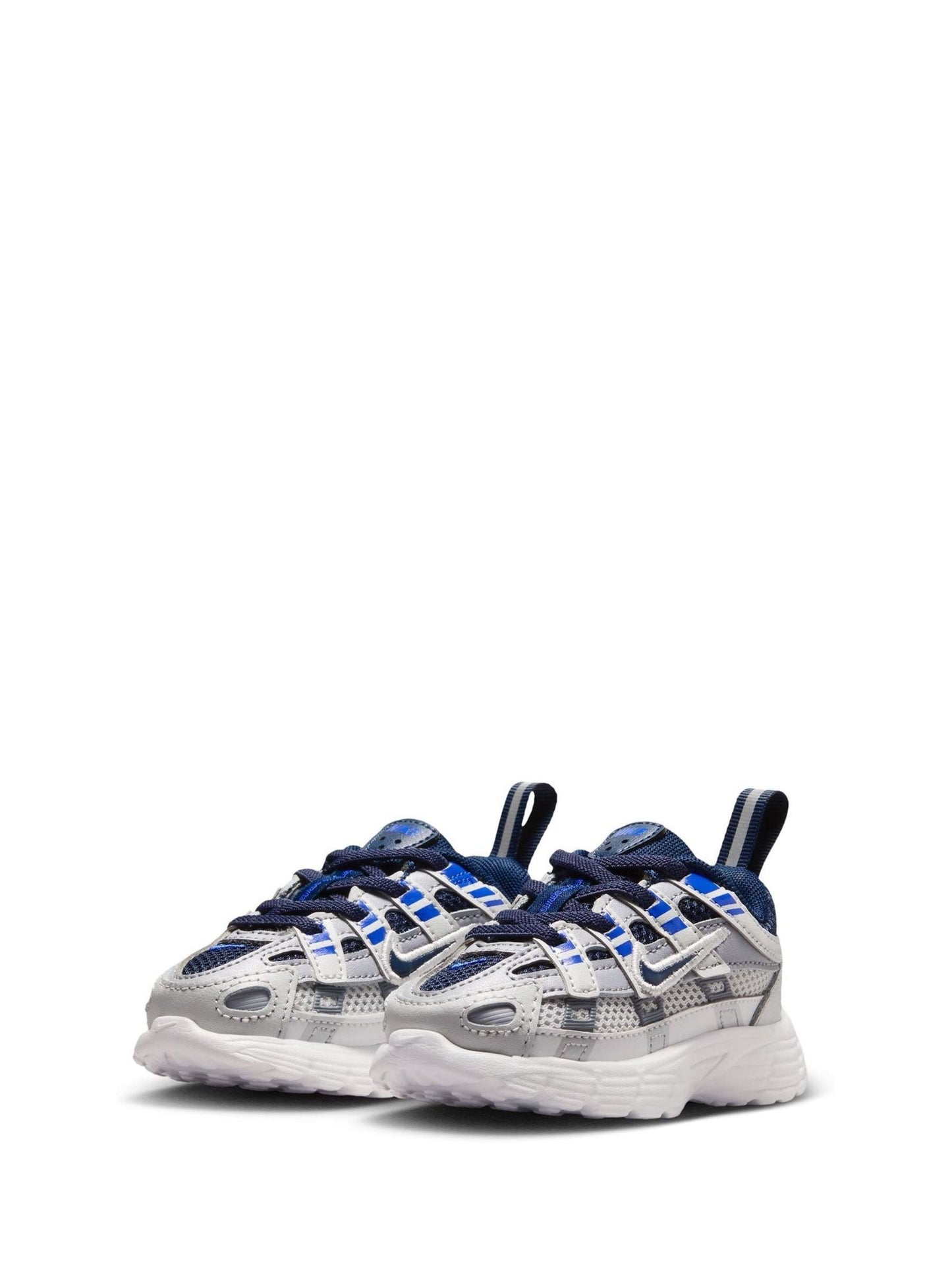 Nike Wolf Grey Blue Infant Trainers image 4