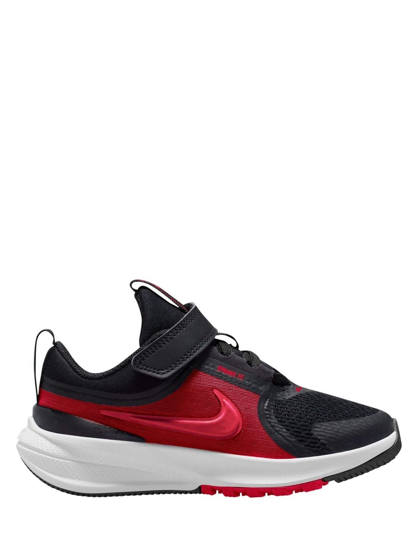 Nike Black/University Red Junior Star Runner 5 Trainers image 1