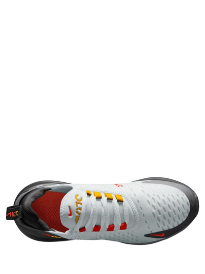 Nike Black/White Picante Red Youth Air Max 270 Trainers image 3