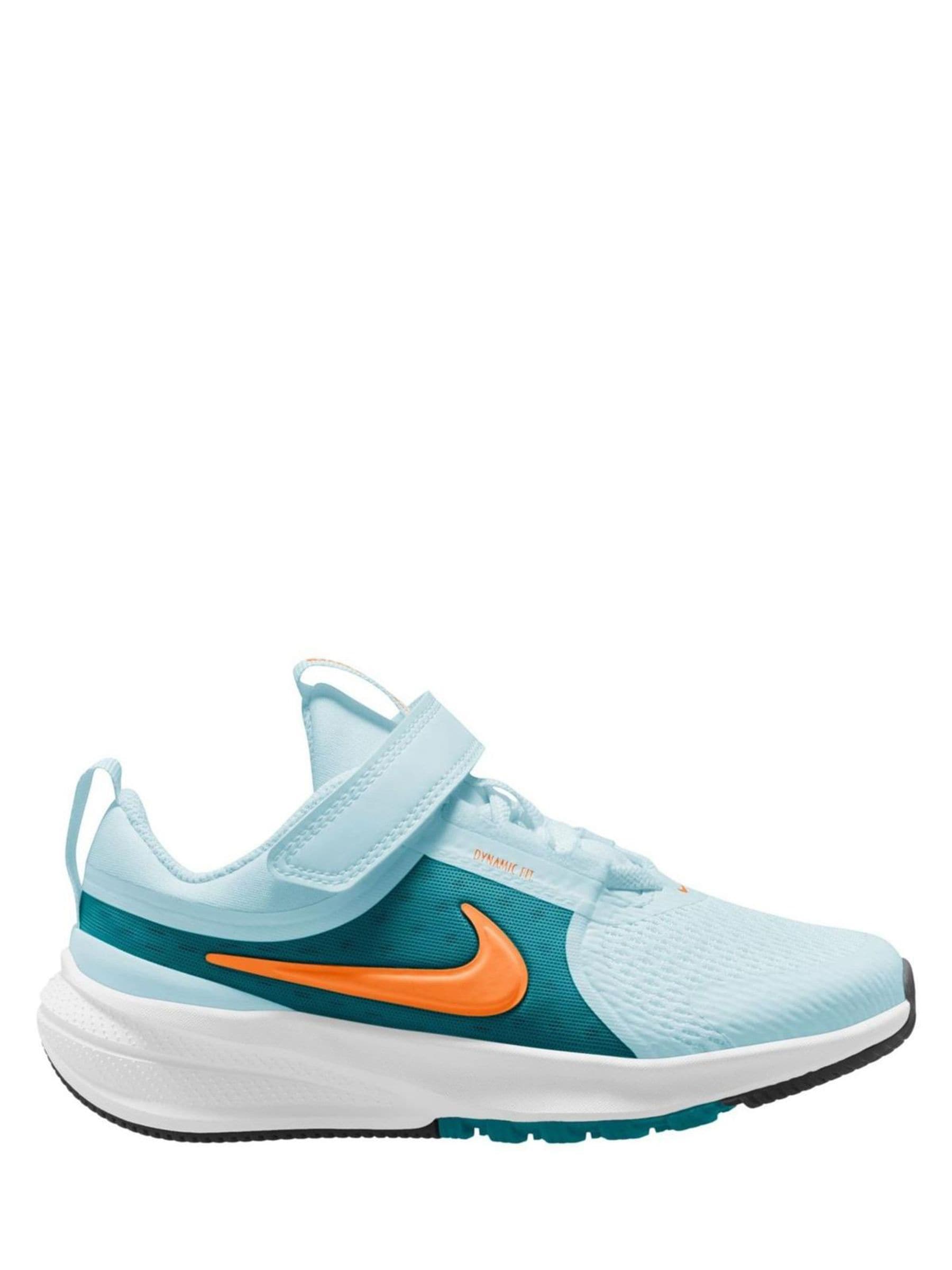 Nike Blue Total Orange Junior Star Runner 5 Trainers image 1