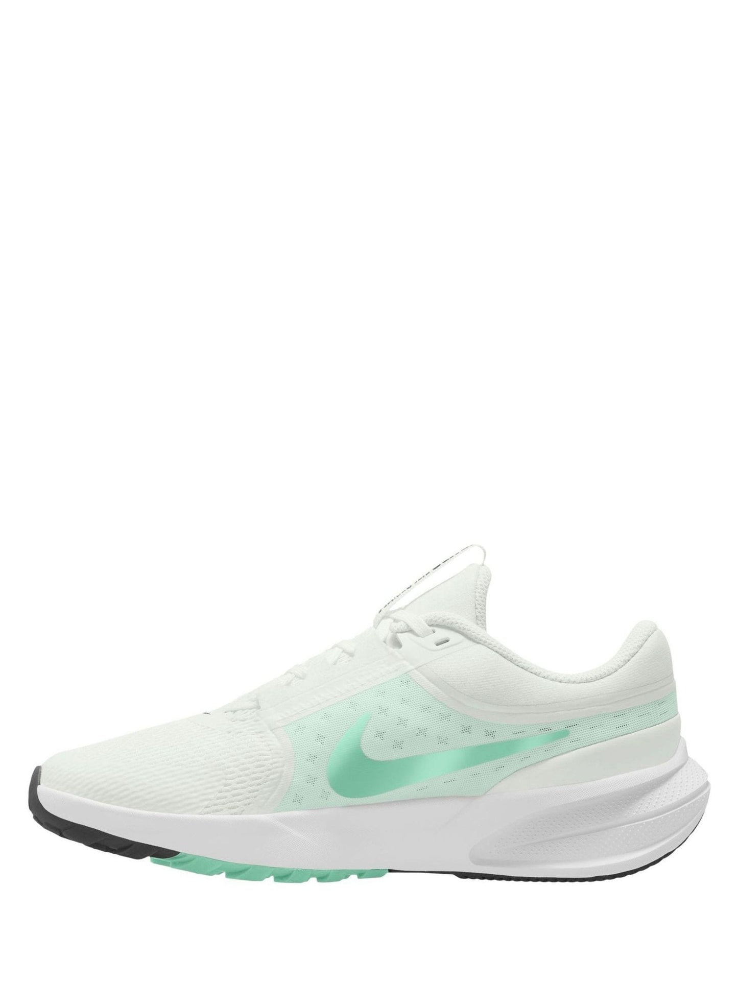 Nike White/Arctic Green Youth Star Runner 5 Trainers image 2