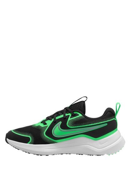 Nike Black/Illusion Green Youth Cosmic Running Trainers image 2